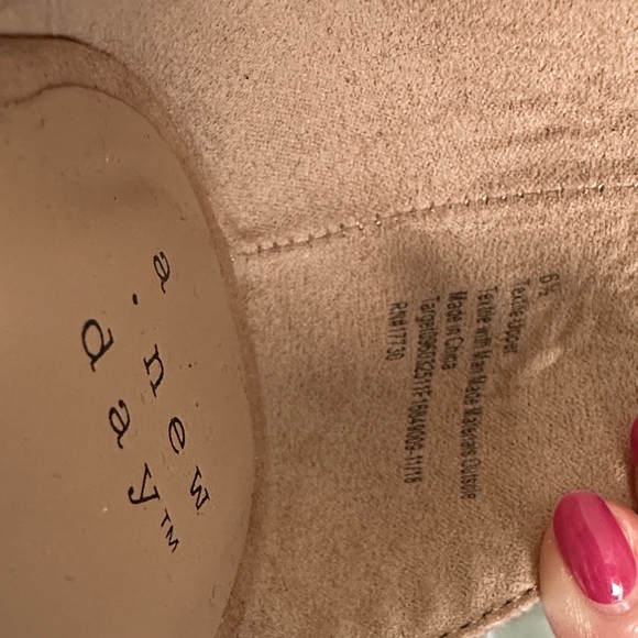 a new day Tan Wedge Shoes - Picture 2 of 2